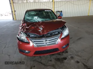 2015 Nissan Sentra SV with VIN 3N1AB7AP7FY377297, listed as a Copart auction lot 50177905 with 134,147 mi miles and Salvage Title. Bid and sale history available at DreamBid. Image 5.