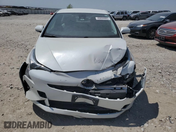 2017 Toyota Prius Two z VIN JTDKBRFU8H3558898, wystawiony jako Copart lot #49899085 z przebiegiem 97 271 mil mil oraz Szkoda całkowita • Salvage title. Historia ofert i sprzedaży dostępna na DreamBid. Obrazek 5.