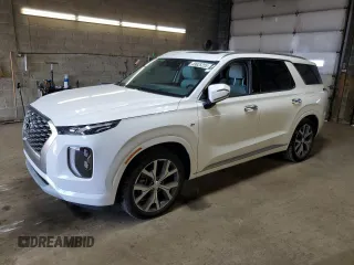 2021 Hyundai Palisade Limited z VIN KM8R5DHE0MU305394, wystawiony jako Copart lot #49625255 z przebiegiem 70 717 mil mil oraz Szkody całkowita. Historia ofert i sprzedaży dostępna na DreamBid. Obrazek 1.