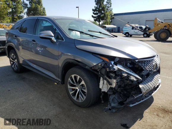 2022 Lexus RX 350 with VIN 2T2AZMDA5NC320167, listed as a Copart auction lot 66350895 with 34,340 mi miles and Salvage title. Bid and sale history available at DreamBid. Image 4.