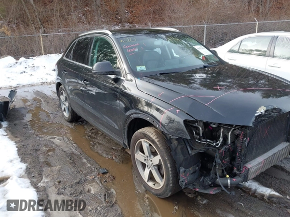 2015 Audi Q3 Premium Plus with VIN WA1EFCFS5FR008723, listed as a IAAI auction lot 41472323 with 112,709 mi miles and . Bid and sale history available at DreamBid. Image 1.