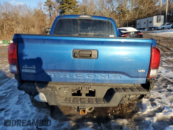 2018 Toyota Tacoma SR with VIN 3TMCZ5AN1JM150143, listed as a Copart auction lot 45122605 with 73,910 mi miles and Salvage Title. Bid and sale history available at carsss.com. Image 6.