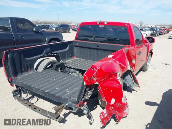 2008 Chevrolet Silverado 1500 Work Truck with VIN 1GCEC14X58Z246253, listed as a IAAI auction lot 41651102 with 167,100 mi miles. Bid and sale history available at carsss.com. Image 4.