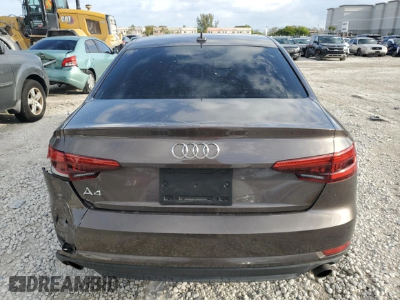 2017 Audi A4 Premium with VIN WAUGNAF44HN011207, listed as a Copart auction lot 50888385 with 110,237 mi miles and Salvage Title. Bid and sale history available at carsss.com. Image 6.