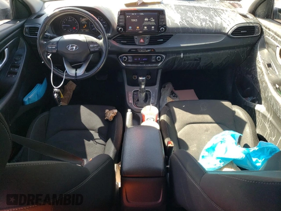 2018 Hyundai Elantra GT with VIN KMHH35LE8JU024888, listed as a Copart auction lot 46637144 with 76,454 mi miles and Salvage Title. Bid and sale history available at carsss.com. Image 8.