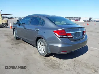 2013 Honda Civic LX with VIN 2HGFB2F59DH300657, listed as a IAAI auction lot 42111248 with Not Provided miles and . Bid and sale history available at DreamBid. Image 3.