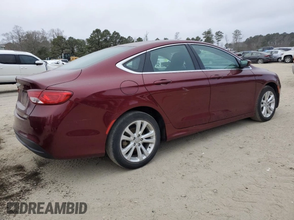 2016 Chrysler 200 LX with VIN 1C3CCCFB5GN182424, listed as a Copart auction lot 48893475 with 69,302 mi miles and Salvage Title. Bid and sale history available at carsss.com. Image 3.