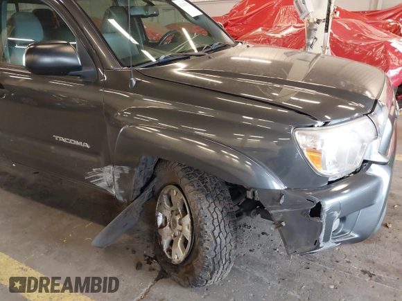 2013 Toyota Tacoma with VIN 3TMMU4FN0DM049900, listed as a IAAI auction lot 41242552 with 1 mi miles. Bid and sale history available at carsss.com. Image 6.