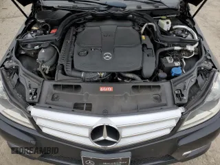 2013 Mercedes-Benz C 300 Sport with VIN WDDGF8AB0DR283941, listed as a Copart auction lot 52590685 with 55,016 mi miles and Salvage Title. Bid and sale history available at DreamBid. Image 11.