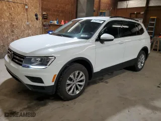 2019 Volkswagen Tiguan SE with VIN 3VV2B7AX0KM051331, listed as a Copart auction lot 52561285 with 65,907 mi miles and Salvage Title. Bid and sale history available at carsss.com. Image 1.