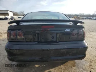 1995 Ford Mustang with VIN 1FALP4046SF257611, listed as a Copart auction lot 47482615 with 175,337 mi miles and Salvage Title. Bid and sale history available at carsss.com. Image 6.