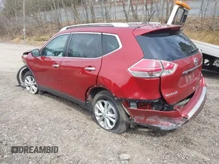 2016 Nissan Rogue SV z VIN 5N1AT2MV3GC888891, wystawiony jako IAAI lot #42031756 z przebiegiem 61 119 mil mil oraz . Historia ofert i sprzedaży dostępna na DreamBid. Obrazek 3.