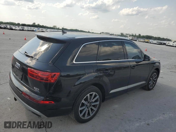 2017 Audi Q7 Premium Plus with VIN WA1LAAF74HD033389, listed as a Copart auction lot 55304985 with 107,853 mi miles and Clean Title. Bid and sale history available at DreamBid. Image 3.