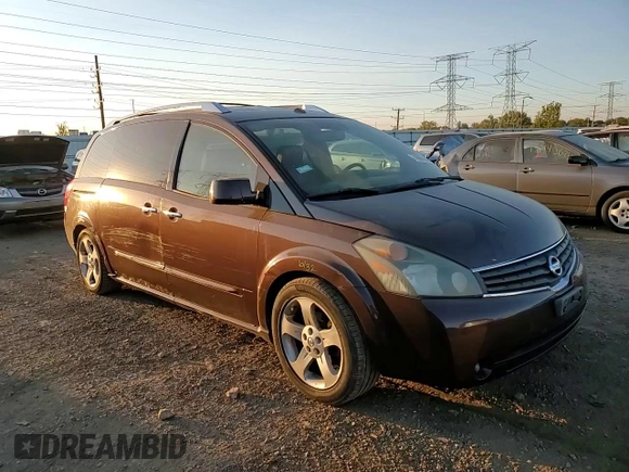 2007 Nissan Quest SE with VIN 5N1BV28U37N137780, listed as a Copart auction lot 74085914 with 202,892 mi miles and Salvage Title. Bid and sale history available at carsss.com. Image 12.
