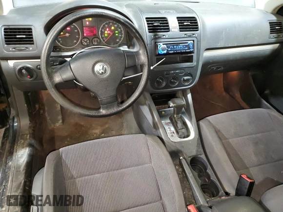 2006 Volkswagen Jetta Value Edition with VIN 3VWPF71K86M701474, listed as a Copart auction lot 53241755 with 158,931 mi miles and Salvage title. Bid and sale history available at DreamBid. Image 8.