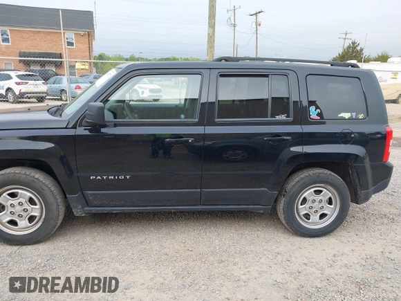 2016 Jeep Patriot Sport with VIN 1C4NJPBA8GD537851, listed as a IAAI auction lot 41996772 with 155,676 mi miles. Bid and sale history available at carsss.com. Image 14.