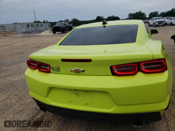 2020 Chevrolet Camaro 1LT with VIN 1G1FA1RX0L0113053, listed as a Copart auction lot 69784674 with 35,664 mi miles and Salvage Title. Bid and sale history available at DreamBid. Image 6.