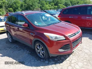 2014 Ford Escape Titanium z VIN 1FMCU0J94EUC07548, wystawiony jako IAAI lot #42231978 z przebiegiem 201 985 mil mil oraz . Historia ofert i sprzedaży dostępna na DreamBid. Obrazek 1.