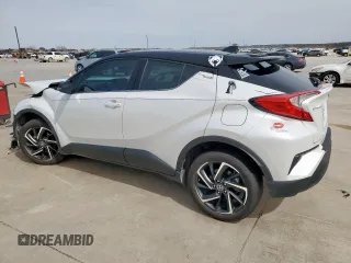 2022 Toyota C-HR XLE with VIN NMTKHMBX6NR146554, listed as a Copart auction lot 48039255 with 41,298 mi miles and Salvage Title. Bid and sale history available at carsss.com. Image 2.