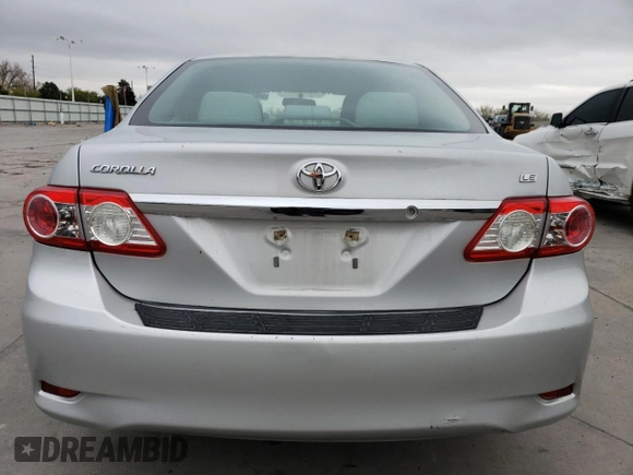 2013 Toyota Corolla L with VIN 5YFBU4EE6DP178645, listed as a Copart auction lot 54558645 with 178,445 mi miles and Non Repairable. Bid and sale history available at DreamBid. Image 6.