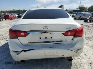 2015 Infiniti Q50 Premium z VIN JN1BV7AP4FM348063, wystawiony jako Copart lot #52712245 z przebiegiem 55 188 mil mil oraz Szkoda całkowita • Salvage title. Historia ofert i sprzedaży dostępna na DreamBid. Obrazek 6.