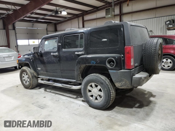 2006 Hummer H3 with VIN 5GTDN136068129447, listed as a Copart auction lot 75925834 with 179,292 mi miles and Salvage Title. Bid and sale history available at carsss.com. Image 2.