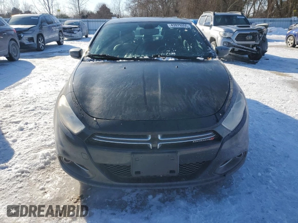 2013 Dodge Dart Limited with VIN 1C3CDFCH1DD132063, listed as a Copart auction lot 43979355 with 247,413 mi miles and Clean Title. Bid and sale history available at DreamBid. Image 5.
