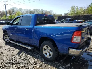 2019 Ram 1500 Big Horn/Lone Star with VIN 1C6SRFFT1KN849828, listed as a Copart auction lot 51136285 with 88,077 mi miles and Salvage Title. Bid and sale history available at carsss.com. Image 2.