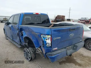 2017 Ford F-150 XL with VIN 1FTEW1CG0HKC71336, listed as a IAAI auction lot 41785133 with 107,904 mi miles. Bid and sale history available at carsss.com. Image 3.