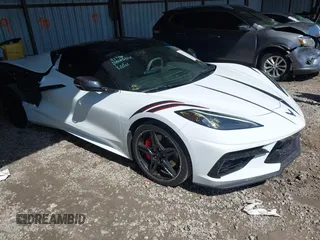 2020 Chevrolet Corvette 1LT z VIN 1G1Y62D47L5106522, wystawiony jako IAAI lot #42183304 z przebiegiem 14 163 mil mil oraz . Historia ofert i sprzedaży dostępna na DreamBid. Obrazek 1.