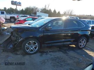 2016 Ford Edge Titanium with VIN 2FMPK3K96GBB12313, listed as a IAAI auction lot 41257855 with 130,329 mi miles. Bid and sale history available at carsss.com. Image 14.