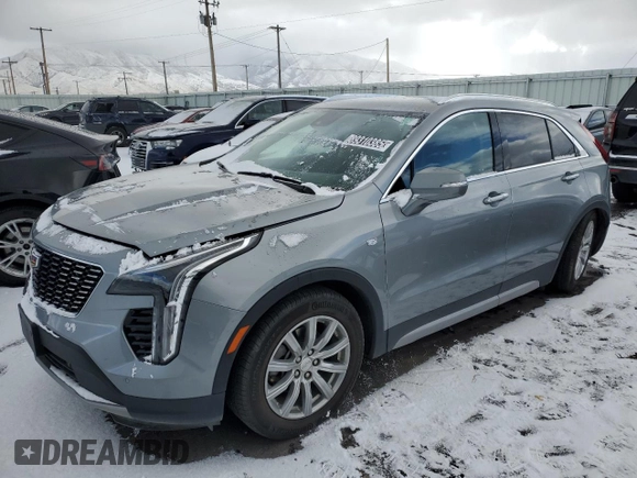 2023 Cadillac XT4 AWD Premium Luxury with VIN 1GYFZDR45PF200550, listed as a Copart auction lot 49917505 with 13,651 mi miles and Non repairable. Bid and sale history available at DreamBid. Image 1.