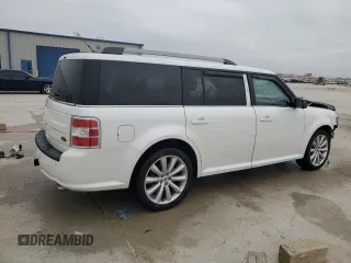 2013 Ford Flex SEL with VIN 2FMGK5C8XDBD32230, listed as a Copart auction lot 44051775 with 155,781 mi miles and Salvage Title. Bid and sale history available at carsss.com. Image 3.