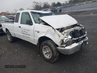 1999 Ford Ranger XL with VIN 1FTYR14V0XTA11657, listed as a IAAI auction lot 42011219 with 315,116 mi miles. Bid and sale history available at carsss.com. Image 1.