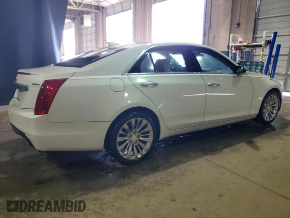 2018 Cadillac CTS Sedan Luxury AWD with VIN 1G6AX5SX7J0134094, listed as a Copart auction lot 50804555 with 47,242 mi miles and Clean Title. Bid and sale history available at carsss.com. Image 3.