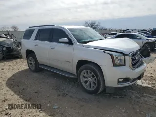 2019 GMC Yukon SLT with VIN 1GKS1BKC5KR329417, listed as a Copart auction lot 47275605 with 67,164 mi miles and Salvage Title. Bid and sale history available at carsss.com. Image 4.