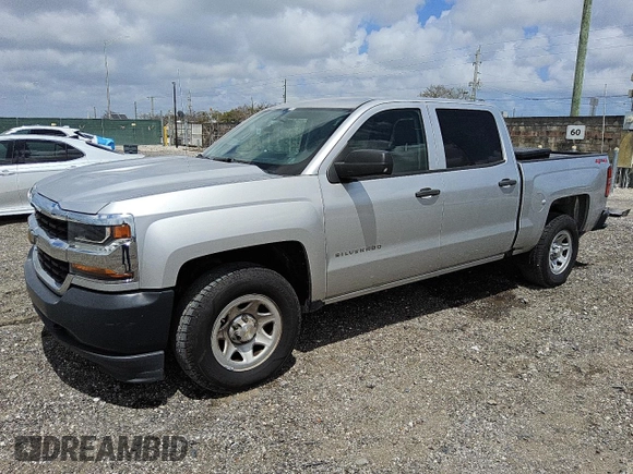 2018 Chevrolet Silverado 1500 Work Truck with VIN 3GCUKNEC0JG355159, listed as a Copart auction lot 51251795 with 98,335 mi miles and Clean Title. Bid and sale history available at carsss.com. Image 1.