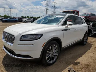 2021 Lincoln Nautilus Reserve with VIN 2LMPJ8KPXMBL09872, listed as a Copart auction lot 58990205 with 50,988 mi miles and Salvage title. Bid and sale history available at DreamBid. Image 1.