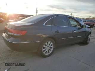 2007 Hyundai Azera SE with VIN KMHFC46F47A172648, listed as a Copart auction lot 87017714 with Not Provided miles and Salvage Title. Bid and sale history available at DreamBid. Image 3.