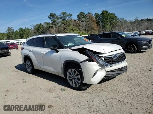 2021 Toyota Highlander Hybrid Limited с VIN 5TDYARAH3MS006077, выставлен на аукционе Copart как лот 43145585 с пробегом 121 815 миль миль и Списание • Salvage title. История ставок и продаж доступна на DreamBid. Изображение 12.