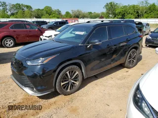 2021 Toyota Highlander XSE z VIN 5TDLZRBH7MS144710, wystawiony jako Copart lot #52105585 z przebiegiem 65 639 mil mil oraz Szkoda całkowita • Salvage title. Historia ofert i sprzedaży dostępna na DreamBid. Obrazek 1.