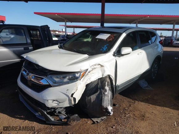 2018 Honda CR-V EX-L with VIN 2HKRW2H85JH610430, listed as a IAAI auction lot 41826592 with 109,107 mi miles. Bid and sale history available at carsss.com. Image 17.