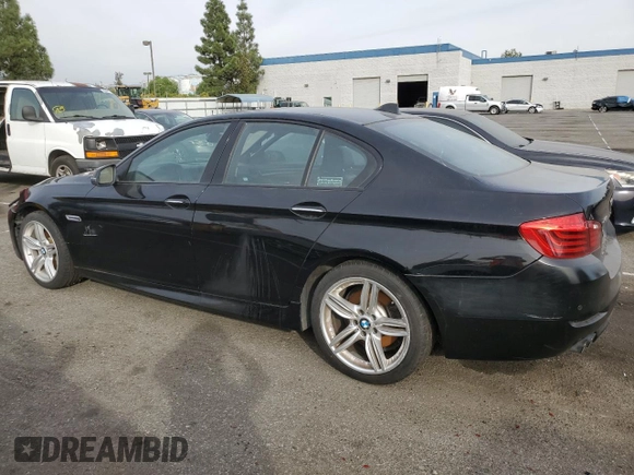 2015 BMW 5 Series 535d xDrive with VIN WBAFV3C57FD686864, listed as a Copart auction lot 79525354 with Not provided miles and Clean title. Bid and sale history available at DreamBid. Image 2.