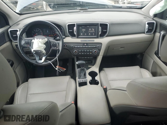 2017 Kia Sportage EX with VIN KNDPN3AC9H7237647, listed as a Copart auction lot 66037414 with 61,901 mi miles and Salvage Title. Bid and sale history available at carsss.com. Image 8.
