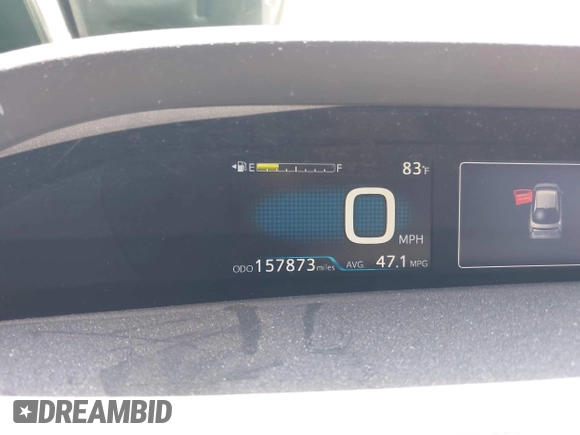 2016 Toyota Prius Two z VIN JTDKBRFU5G3014163, wystawiony jako IAAI lot #42475556 z przebiegiem 157 873 mil mil oraz . Historia ofert i sprzedaży dostępna na DreamBid. Obrazek 7.