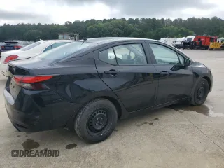 2024 Nissan Versa S with VIN 3N1CN8DVXRL877357, listed as a Copart auction lot 55453295 with 38,725 mi miles and Clean Title. Bid and sale history available at DreamBid. Image 3.