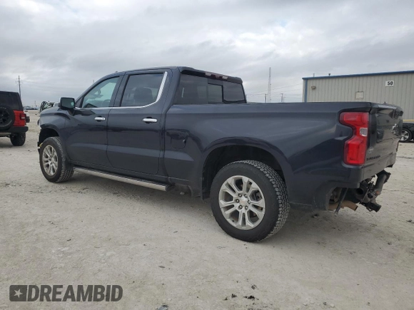 2023 Chevrolet Silverado 1500 LTZ with VIN 3GCUDGE84PG192610, listed as a Copart auction lot 86396384 with 34,036 mi miles and Salvage Title. Bid and sale history available at carsss.com. Image 2.