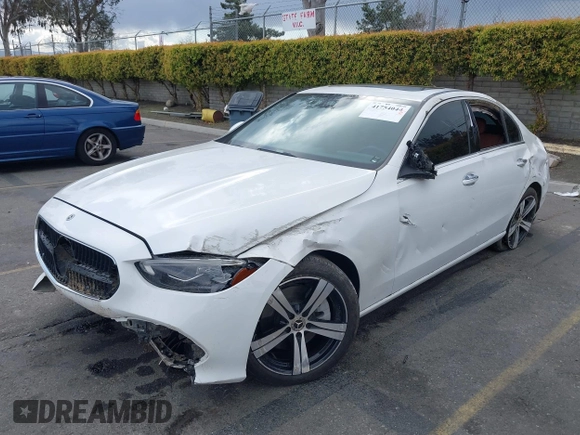 2023 Mercedes-Benz C 300 with VIN W1KAF4HB9PR084072, listed as a IAAI auction lot 41754044 with 27,496 mi miles and . Bid and sale history available at DreamBid. Image 18.