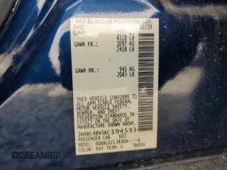 2019 Nissan Altima S with VIN 1N4BL4BV5KC194533, listed as a Copart auction lot 53441825 with 120,764 mi miles and Salvage Title. Bid and sale history available at DreamBid. Image 12.