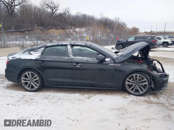 2019 Audi A5 Sportback Prestige with VIN WAUFNCF5XKA071183, listed as a IAAI auction lot 41336991 with 81,760 mi miles. Bid and sale history available at carsss.com. Image 12.